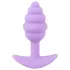 Cuties Mini Butt Plug - silikonski analni čep (ljubičasti, 2,8 cm)