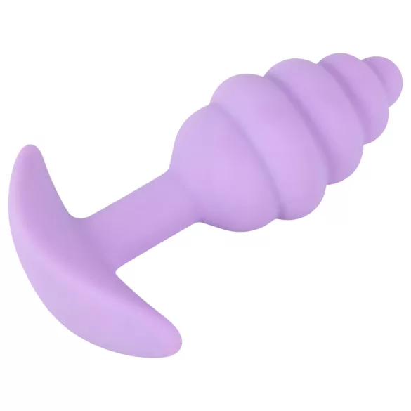 Cuties Mini Butt Plug - silikonski analni čep (ljubičasti, 2,8 cm)