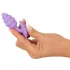 Cuties Mini Butt Plug - silikonski analni čep (ljubičasti, 2,8 cm)