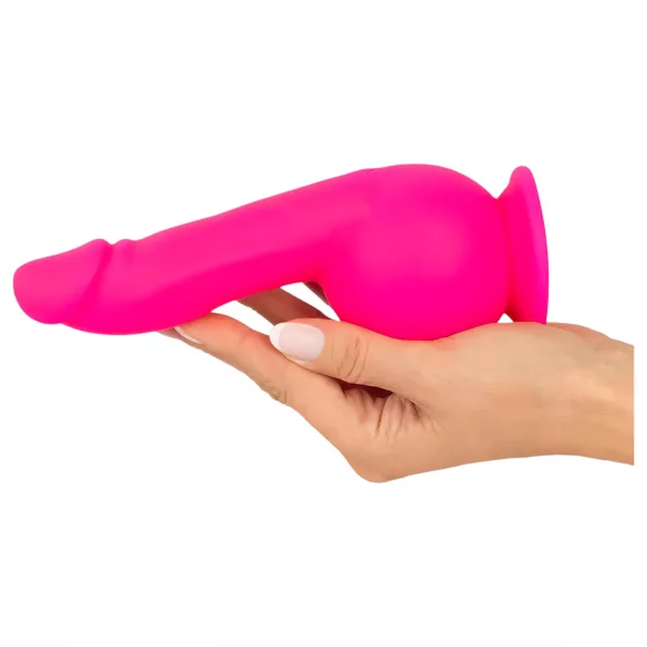 SMILE Powerful - bežični, dvomotorni vibrator sa vakuumom (roze)