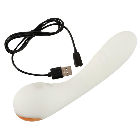 You2Toys Sjaj u mraku - svetleći G-tačka vibrator (beli)