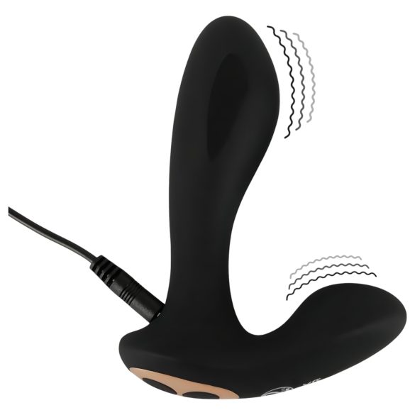 XOUXOU - nosivi elektro G i P tačka vibrator (crni)