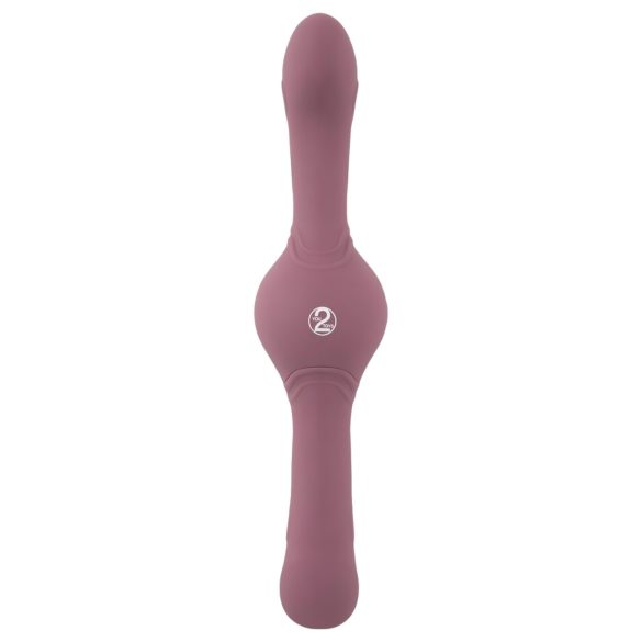 You2Toys Turbo Shaker - dvostrani vibrator (ljubičasti)