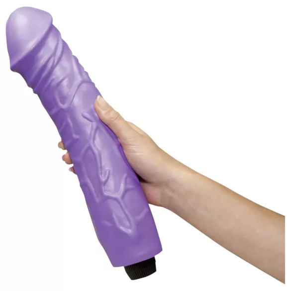 You2Toys - Gigantski ljubavnik vibrator - ljubičasti
