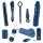You2Toys - Midnight Blue - vibrator set (9-dijelni)