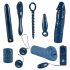 You2Toys - Midnight Blue - vibrator set (9-dijelni)