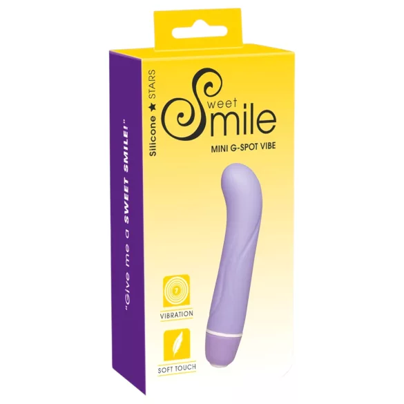 SMILE Mini-G - Мини вибратор за Г тачку (љубичаст)