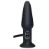 You2Toys True Black - pumpajući analni vibrator (crni)