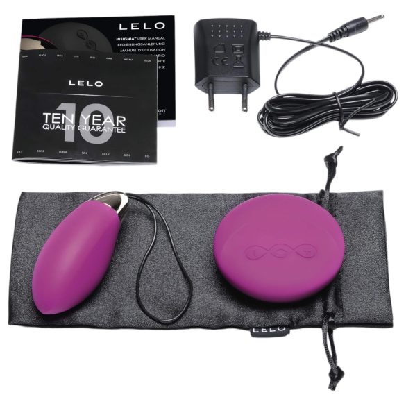 LELO Lyla 2 - daljinski upravljano ljubičasto vibro jaje