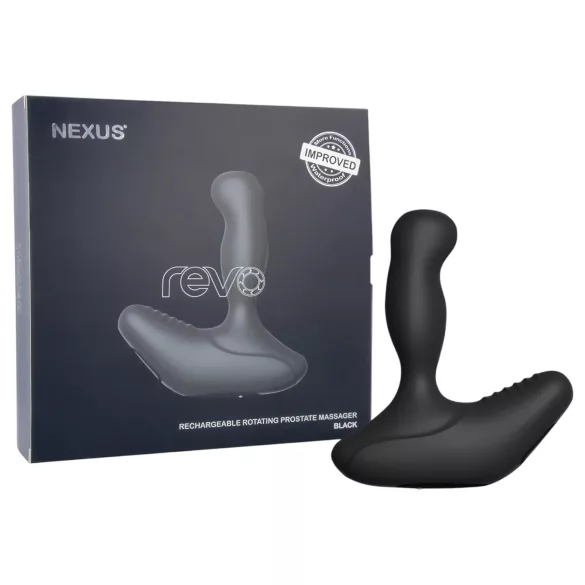 Nexus Revo - ротирајући простатски вибратор (црни)