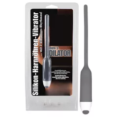 You2Toys - SILIKONSKI VIBRATORNI DILATATOR - sivi (6mm)