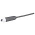 You2Toys - SILIKONSKI VIBRATORNI DILATATOR - sivi (6mm)