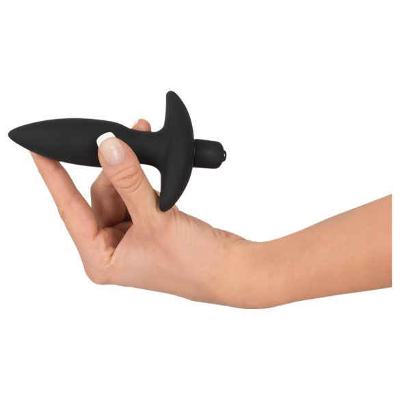 Crni Velvet analni plug vibrator - mali
