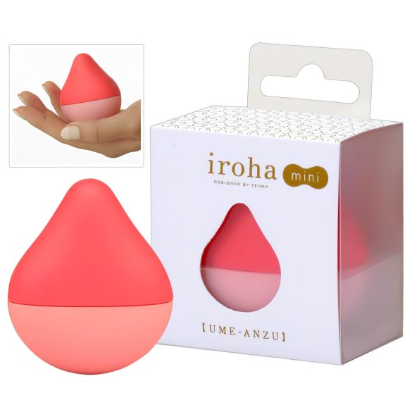 TENGA Iroha mini - мини вибратор за клитор (корално-праска)