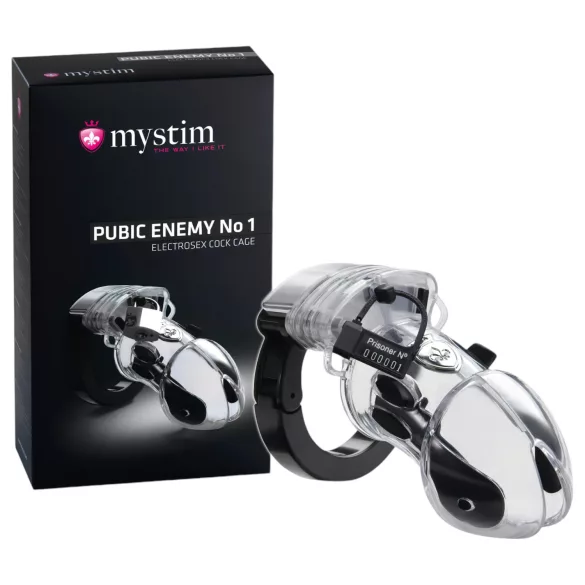 Mystim Pubic Enemy No 1 - elektro kavez za penis