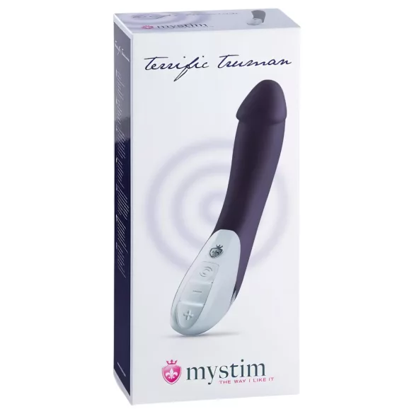 mystim Fantastični Truman - vibrator sa 2 motora (plavi)