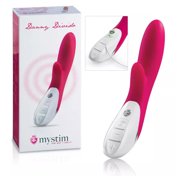 Mystim Danny Divido - vibrator za stimulaciju klitorisa (roze)