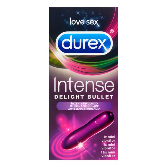 Durex Intense Delight Bullet - mini vibrirajući štapić (ljubičasti)