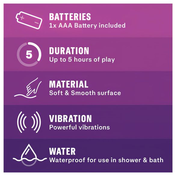 Durex Intense Delight Bullet - mini vibrirajući štapić (ljubičasti)