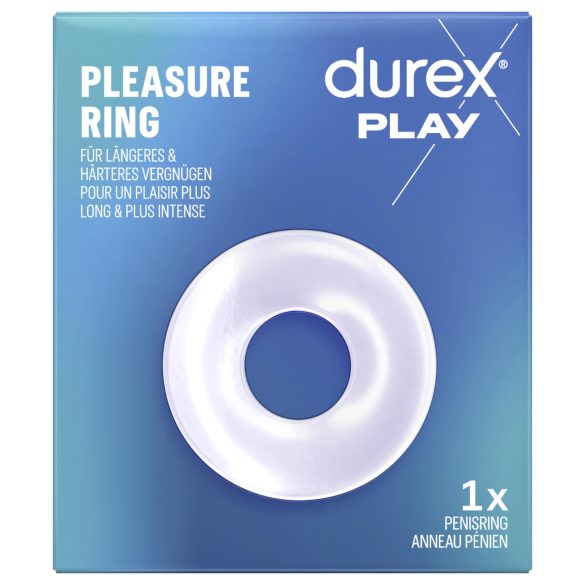 Durex Pleasure Ring - prsten za uživanje (providan)