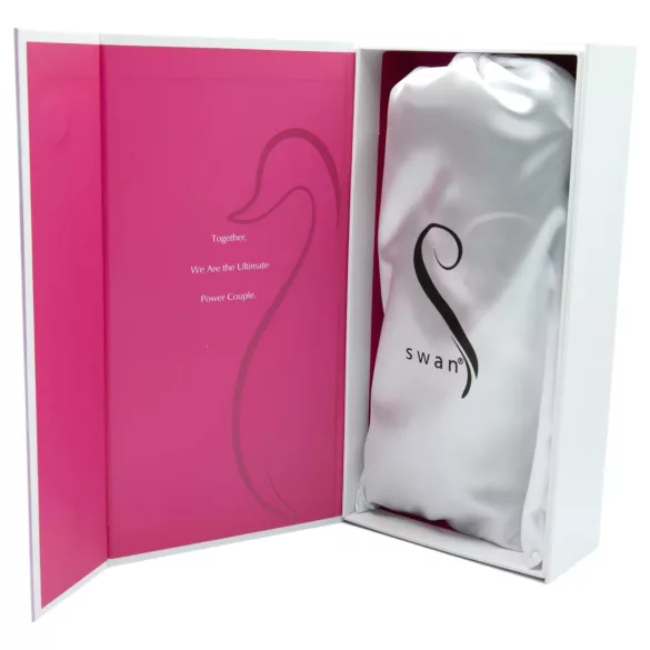 The Swan Wand - akumulatorski masažer vibrator (roze)