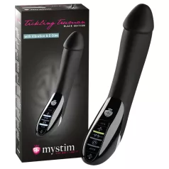   Mystim Tickling Truman - elektro-stimulirajući vibrator (crni)