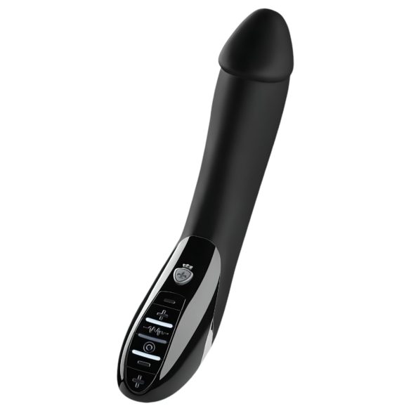 Mystim Tickling Truman - elektro-stimulirajući vibrator (crni)