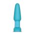 b-Vibe - rotirajući analni vibrador s kuglicama (tirkizni)