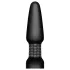 b-Vibe - rotirajući biserni analni vibrator na punjenje (crni)