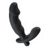 Rebel - Vibrator za prostatu s dodatkom u obliku penisa (crna)