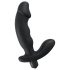 Rebel - Vibrator za prostatu s dodatkom u obliku penisa (crna)