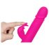 Vibe Couture Zeka Skater - Vibrator sa zekom, vrhunska stimulacija (pink)