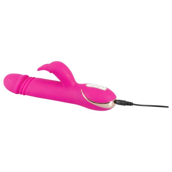 Vibe Couture Zeka Skater - Vibrator sa zekom, vrhunska stimulacija (pink)