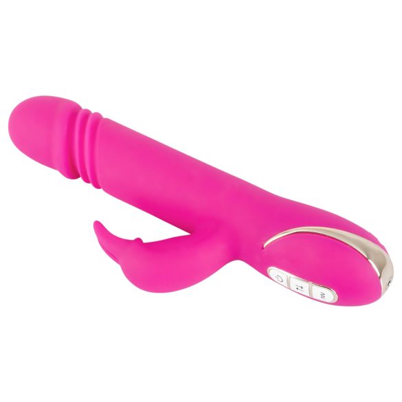 Vibe Couture Zeka Skater - Vibrator sa zekom, vrhunska stimulacija (pink)