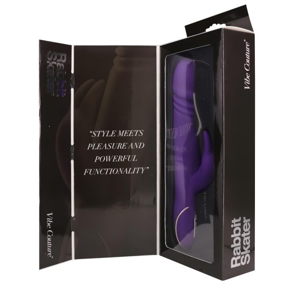 Vibe Couture Rabbit Skater - Zeka Vibrator sa Intenzivnim Pokretima (ljubičasti)