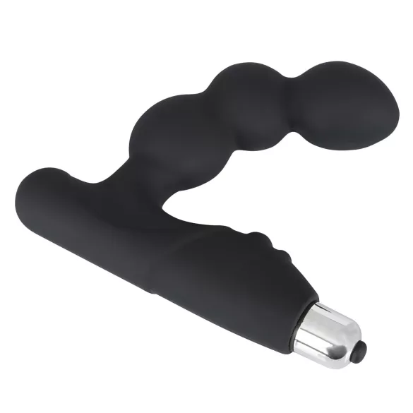 Rebel - sferični vibrator za prostatu (crni)