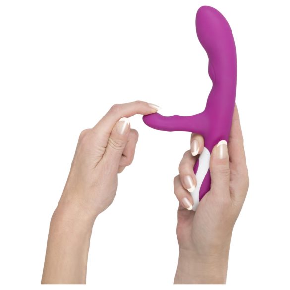 Javida - grejni vibrator za stimulaciju klitorisa (kupina)