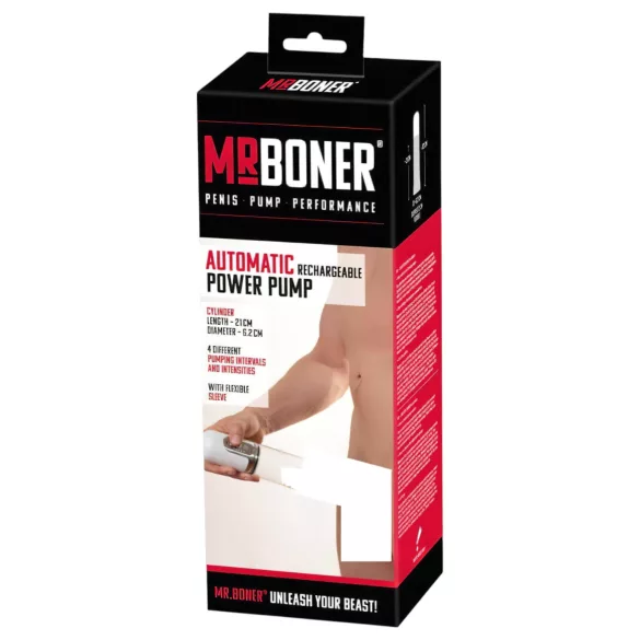 Mister Boner Automatic - punjačka pumpa za penis
