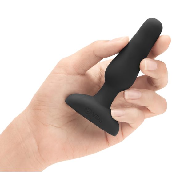 b-Vibe Novice - početni analni vibrator (crni)