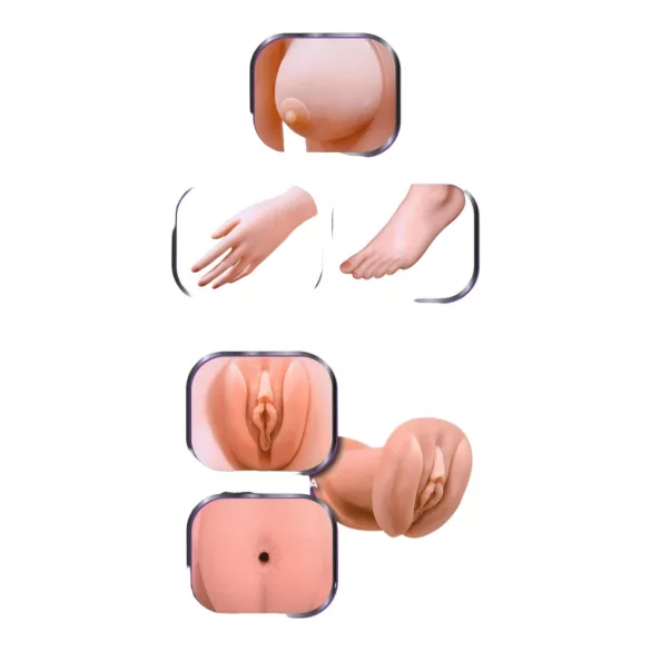 Sramežljiva Camilla - realistična lutka