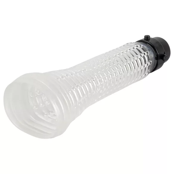 You2Toys - 2u1 - pumpa za penis i masturbator u jednom (prozirno)