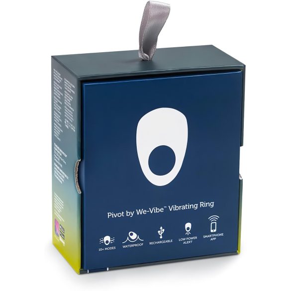We-Vibe Pivot - punjiva, vibrirajuća prsten za penis (noćno plava)