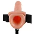 Pipedream - Fetish Strap-on 9 - pripadajući vibrator (prirodan/boja kože)