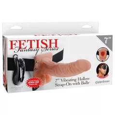   Pipedream - Fetish Strap-on 7 - pričvršćujući vibrator (natur)