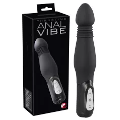 You2Toys - Anal Vibe - potisni analni vibrator (crni)