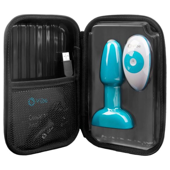 b-Vibe Rotirajući Analni Vibrator (tirkiz)