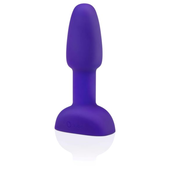 b-Vibe Rimming - analni vibrator sa rotirajućim kuglicama (ljubičasti)