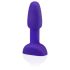 b-Vibe Rimming - analni vibrator sa rotirajućim kuglicama (ljubičasti)