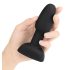 b-Vibe Rimming - rotirajući analni vibrator sa kuglicama (crni)
