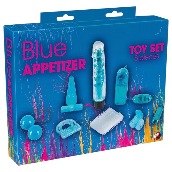 You2Toys - Plava Fantazija - set vibratora (8 delova)